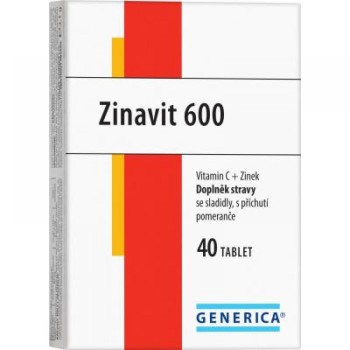 Zinavit 600 cucavé tablety 40 ks Generica