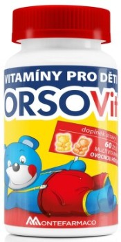 ORSOVit multivitamíny s ovocnou příchutí 60ks