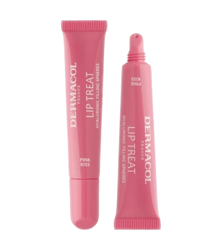 Dermacol Lip Treat lesk na rty Pink Kiss 5 10ml