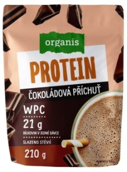 Organis Protein čokoláda 210g