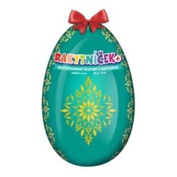 RAKYTNÍČEK+ želatinky 50ks tyrkysové vejce 2026