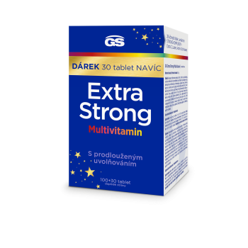 GS Extra Strong Multivitamin tbl.100+30 dárek 2023