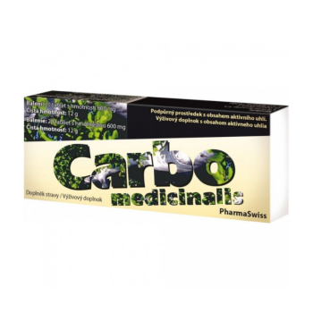 Carbo medicinalis PharmaSwiss tbl.20