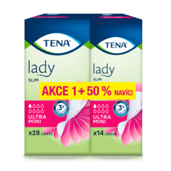 TENA Lady Slim Ultra Mini+50% ink.vlož 42ks 211482