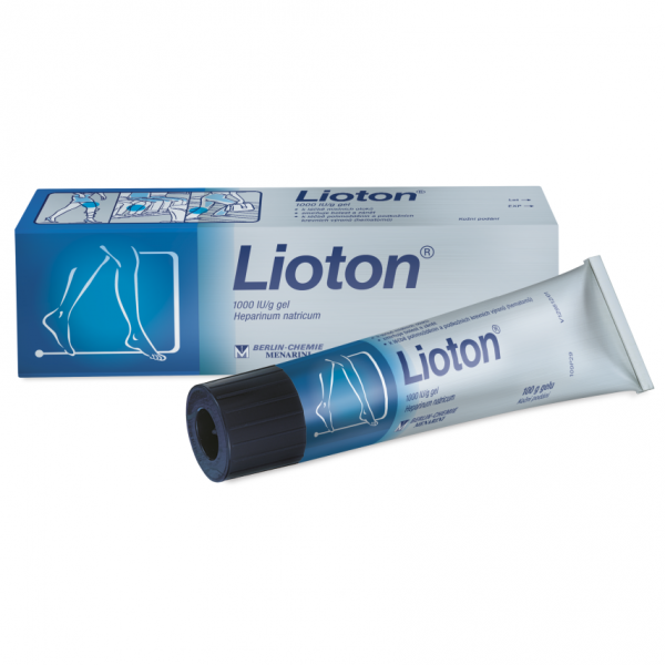 Lioton 1000 IU/G gel 100g