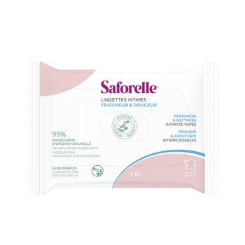 SAFORELLE ubrousky pro intimní hygienu 10ks