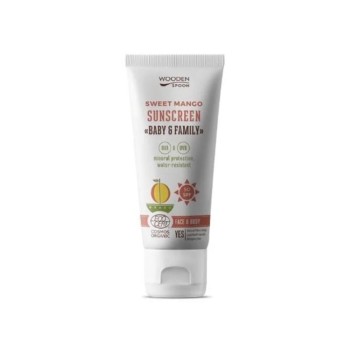 Wooden Spoon Opalovací mléko Mango SPF50 100ml