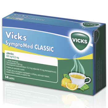 Vicks SymptoMed clas.citr.500mg/12.2mg por.plv.14