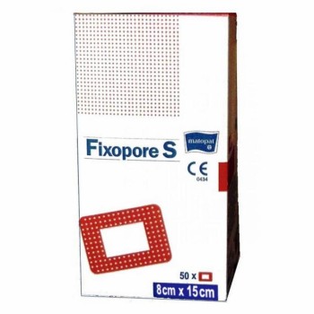 Fixopore S sterilní náplast 8x15cm 50ks