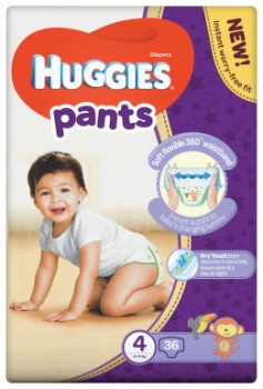 HUGGIES Pants Jumbo 4 9-14kg 36ks