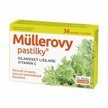 Müllerovy pastilky s islandským lišejníkem 36ks ZP