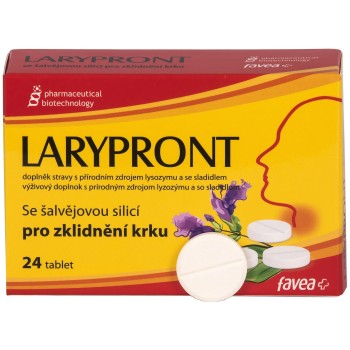 Favea Larypront se šalvějovou silicí 24tbl