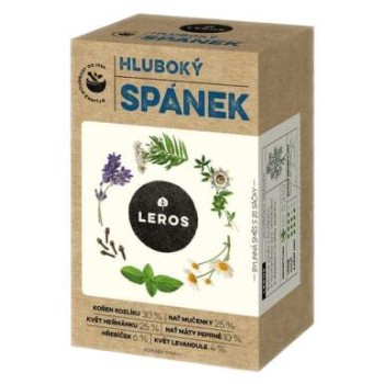 LEROS Hluboký spánek čaj 20x1g