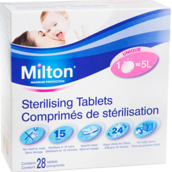 Milton sterilizační tablety 28ks