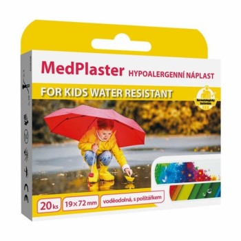 MedPlaster Náplast KIDS water resist.19x72mm 20ks