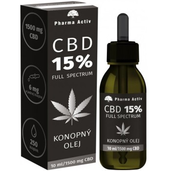 CBD 15% Organic 1500mg Full Spectrum 10ml