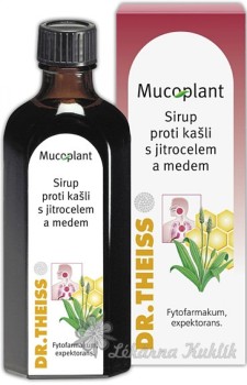 Mucoplant proti kašli s jitrocel.a medem sir.250ml