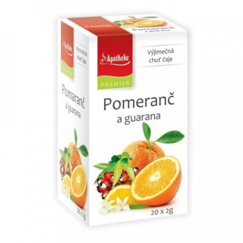 Apotheke Pomeranč a guarana čaj 20x2g