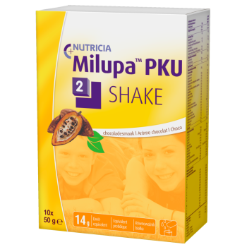 Milupa PKU 2 Shake čokoláda por.plv.sol.10x50g