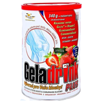 Geladrink Plus jahoda 340g