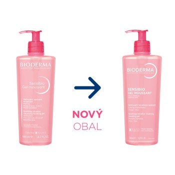 BIODERMA Sensibio Gel moussant 500ml