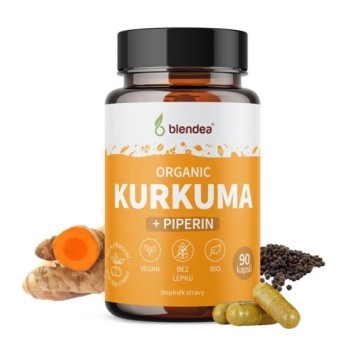 Blendea Kurkuma+piperin BIO cps.90