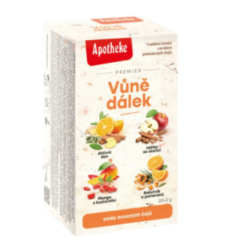 Apotheke Premier Vůně dálek ovocné čaje 20x2g