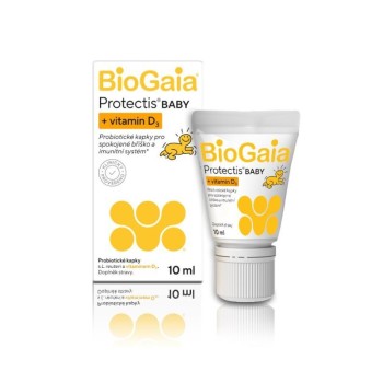 BioGaia Protectis BABY + vitamin D3 probiotické kapky 10ml