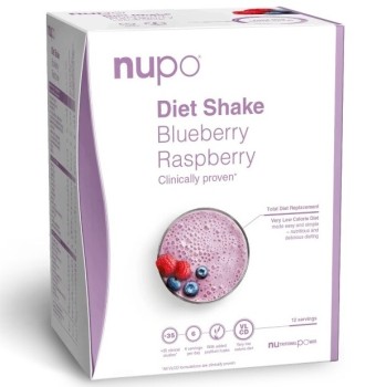 NUPO Diet Shake koktejl borůvka/malina 12x32g new