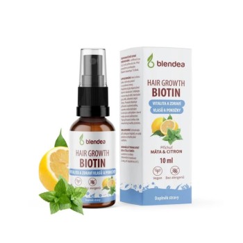Blendea Biotin Hair Boost sprej máta&citron 10ml