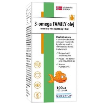 3-omega FAMILY olej 100ml Generica
