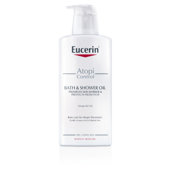 EUCERIN AtopiControl sprch.olej suchá zarud.400ml