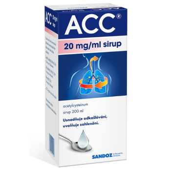 ACC 20 mg/ml sirup, 200 ml