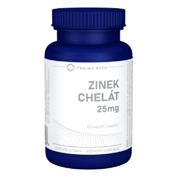 Zinek Chelát 25mg 60cps