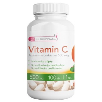 Dr.Candy Pharma Vitamin C Premium tbl.100x500mg