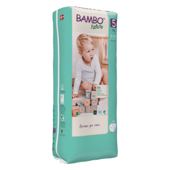 Bambo Nature 5 dětské plenkové kalhotky 12-18kg 44ks