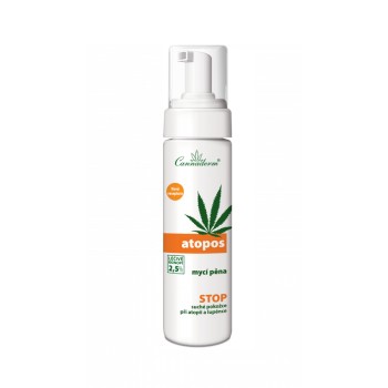 Cannaderm Atopos mycí pěna NEW 180ml