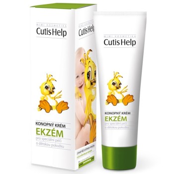 CutisHelp Ekzém konopný krém dětský 75ml