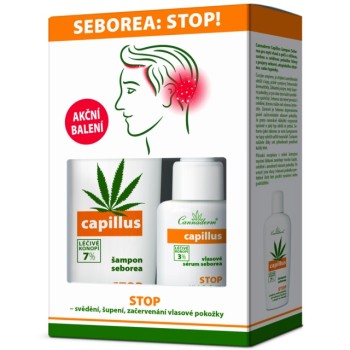Cannaderm DUO-pack Capillus šampon + sérum seborea