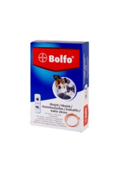 Bolfo 1.234g obojek pro kočky a malé psy 38cm