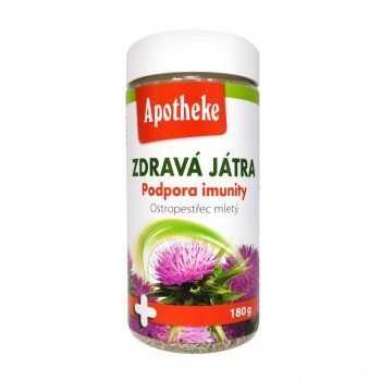 Apotheke Zdravá játra Ostropestřec mletý 180g