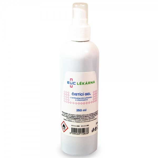 EUC Lékárna čistící gel na ruce 250 ml
