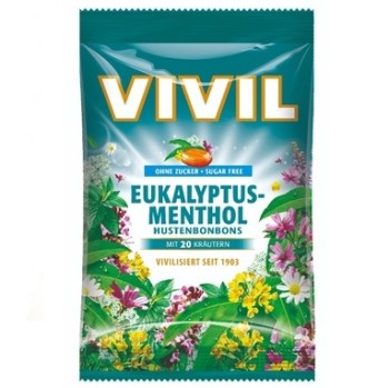 Vivil Eukalyptus - Mentol + 20 druhů bylin 60g