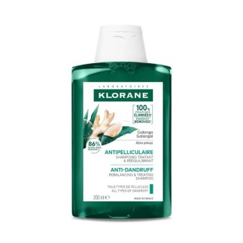 KLORANE Šampon proti lupům s galangalem 200ml