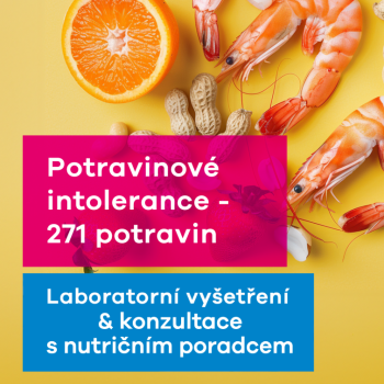 Potravinové intolerance - 271 potravin