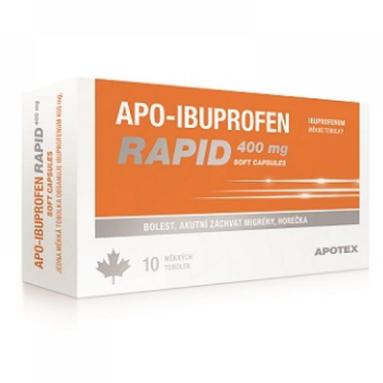Apo-Ibuprofen Rapid 400mg por.cps.mol.10x400mg