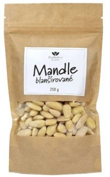 Mandle blanšírované 250g EkoMedica