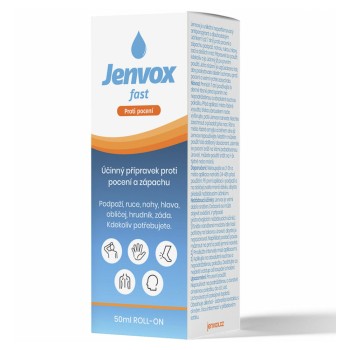 Jenvox Fast pocení a zápach roll-on 50ml