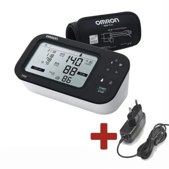 Tonometr OMRON M7 Intelli IT AFib pažní+síť.zdroj
