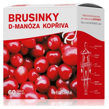 nefdesanté Brusinky D-Manóza Kopřiva tbl.60